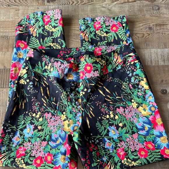 Up Floral stretchy, comfy & fun Pants - Picture 2 of 11
